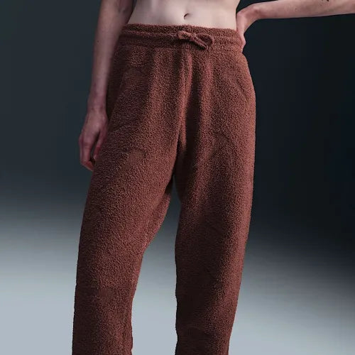 Nike Sportswear Phoenix Cozy High-Waisted Oversized Knit Pants - Brun