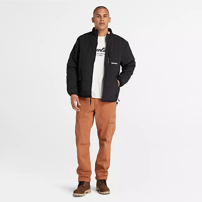 Timberland Water Repellent Quilted Insulated Jacket - Black