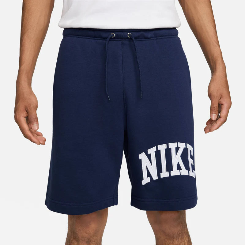 Nike club fleece shorts blue hotsell