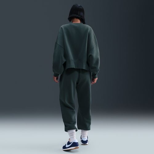 Nike Sportswear Phoenix Fleece Women's High-Waisted Oversized Tracksuit - Charcoal