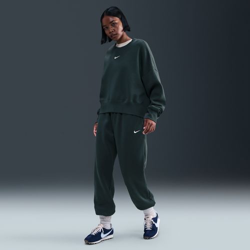 Nike Sportswear Phoenix Fleece Women's High-Waisted Oversized Tracksuit - Charcoal