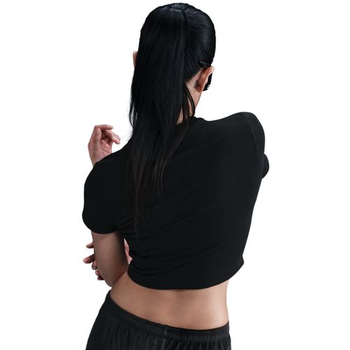 Nike Sportswear Chill Knit Women's Cropped Tee - Black
