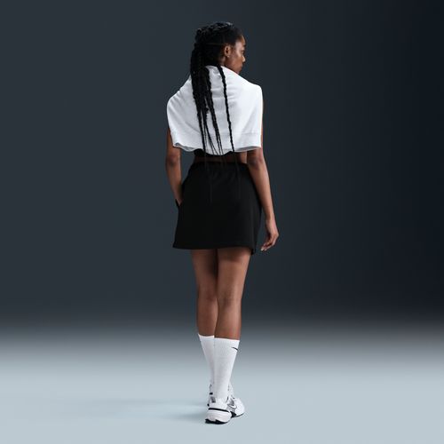 Nike Sportswear Club Fleece Women's Mid-Rise Skirt - Noir
