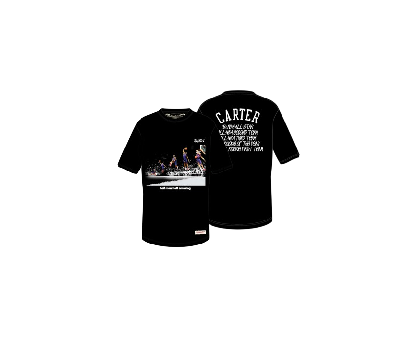 Mitchell & Ness NBA Raptors V. Carter Dunk In Motion Tee - Noir