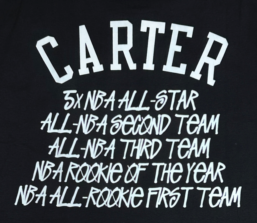 Mitchell & Ness NBA Raptors V. Carter Dunk In Motion Tee - Noir