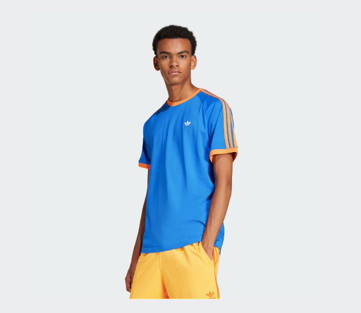 Adidas Monogram Cali Tee - Bleu