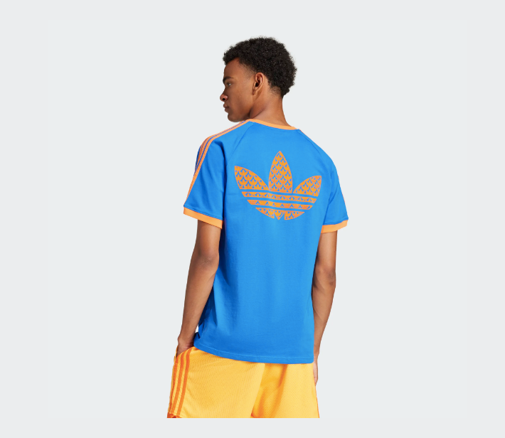 Adidas Monogram Cali Tee - Bleu
