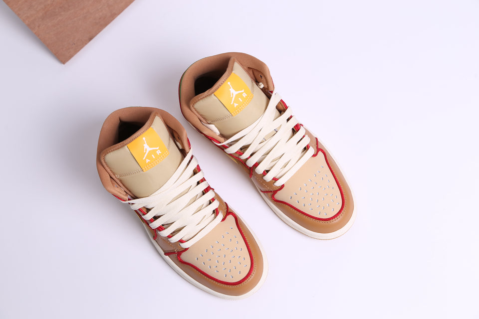 Air Jordan 1 Mid SE ''Cheeseburger''