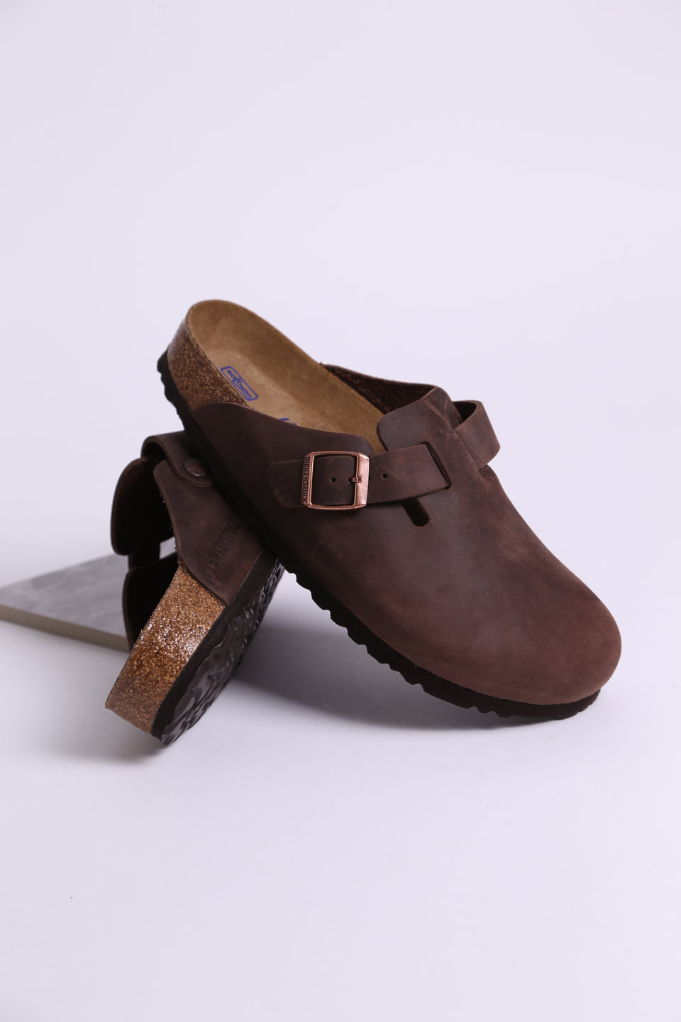 Birkenstock Boston BS Soft Footbed Regular Fit - Habana