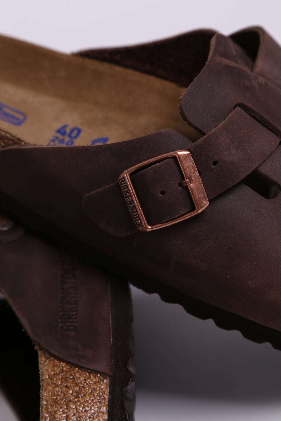 Birkenstock Boston BS Soft Footbed Regular Fit - Habana