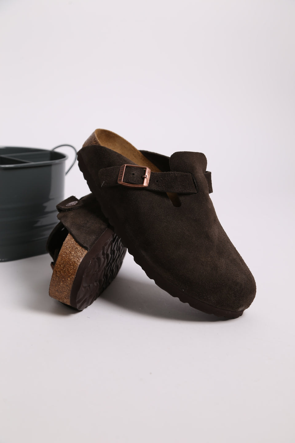 Birkenstock Boston BS Soft Footbed Narrow Fit - Moca