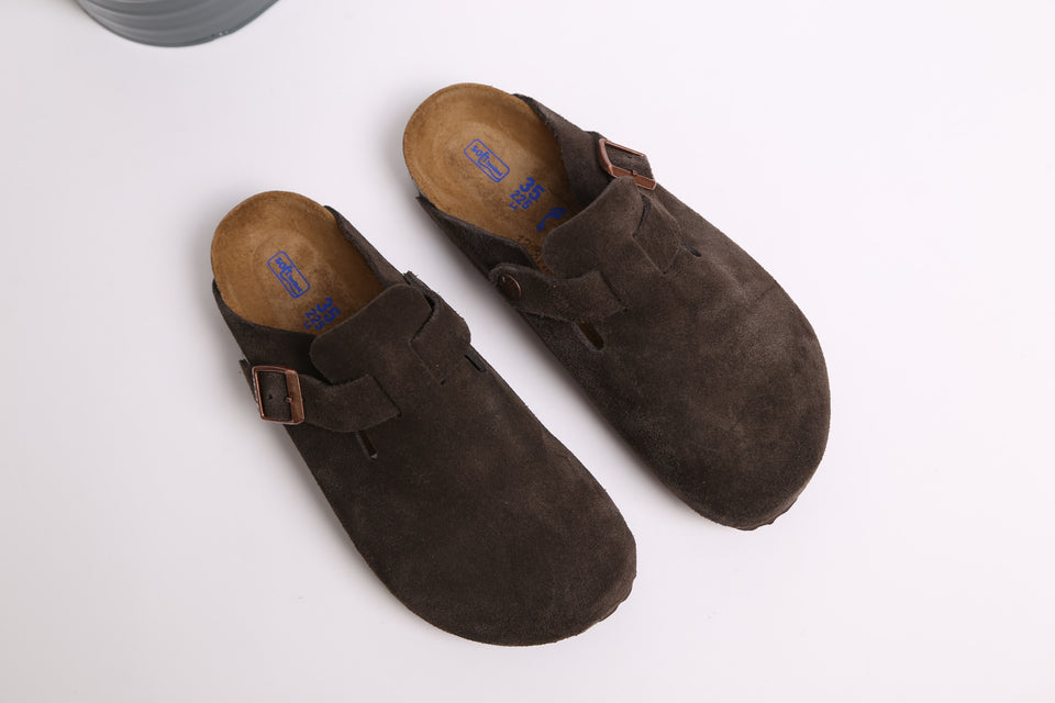 Birkenstock Boston BS Soft Footbed Narrow Fit - Moca