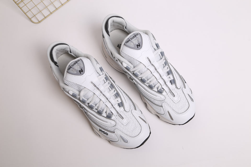 New Balance 1000 - White Silver