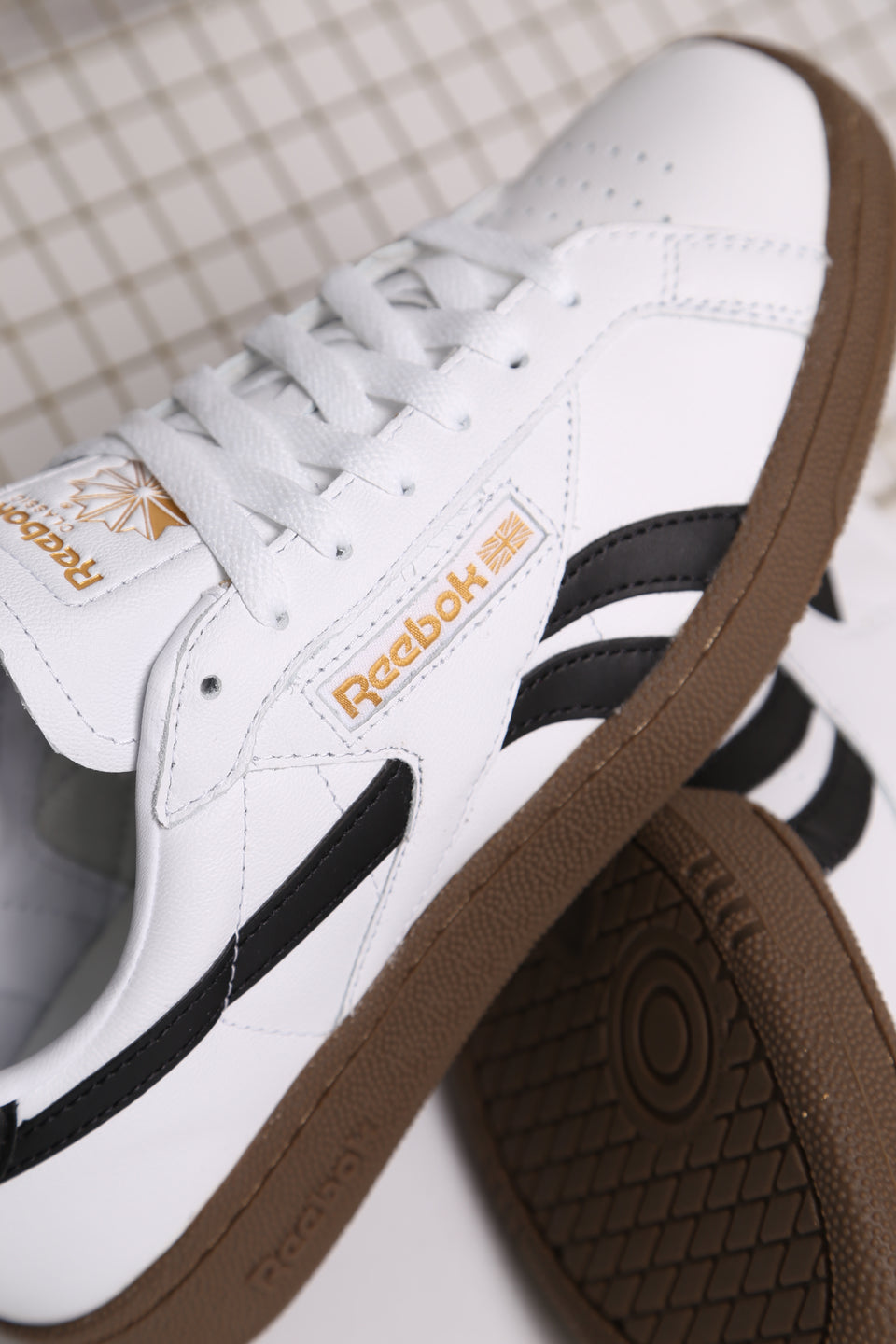 Reebok Club C Grounds UK - Blanc Gum
