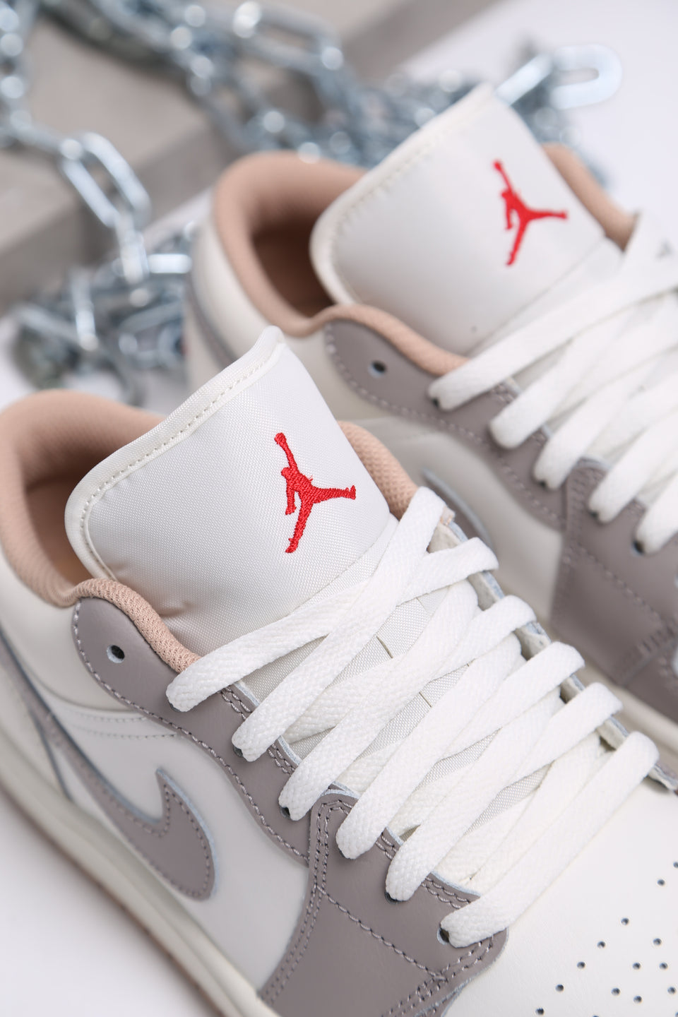 Air Jordan 1 Low - Sail College Grey