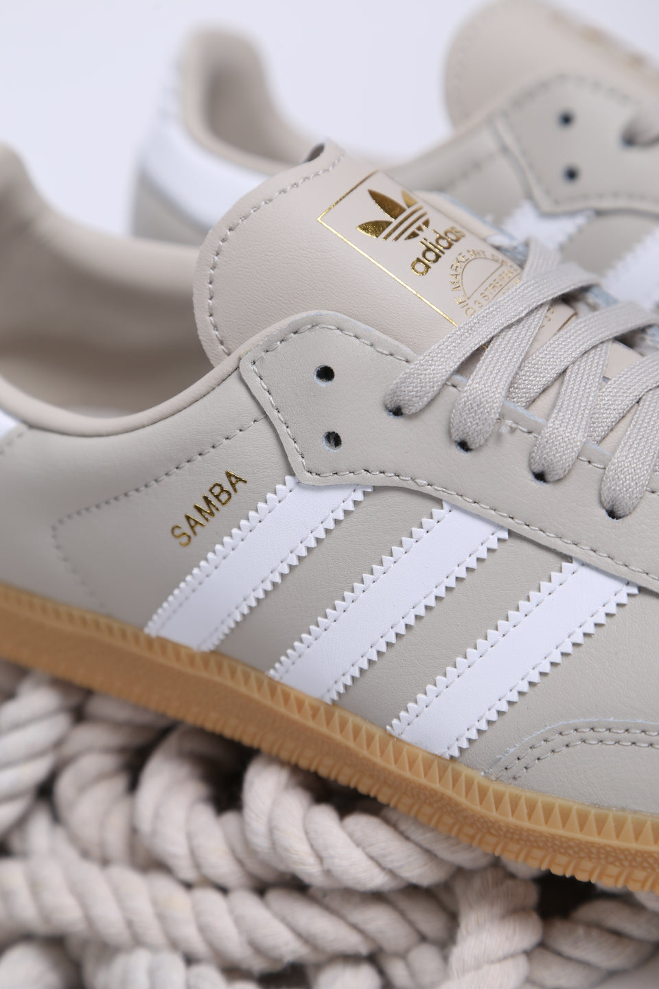 Adidas Samba OG J - Beige Gum