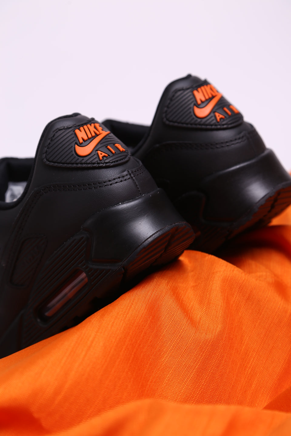 Nike Air Max 90 - Black Black Safety Orange