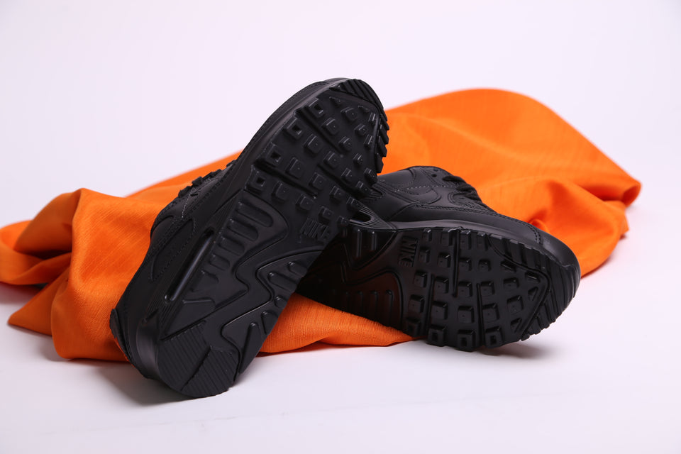 Nike Air Max 90 - Black Black Safety Orange