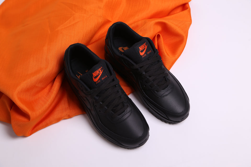 Nike Air Max 90 - Black Black Safety Orange