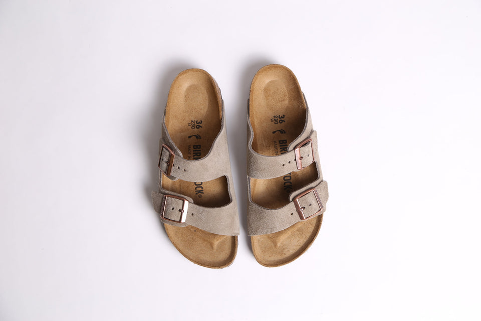 Birkenstock Arizona BS Soft Footbed Regular Fit - Taupe