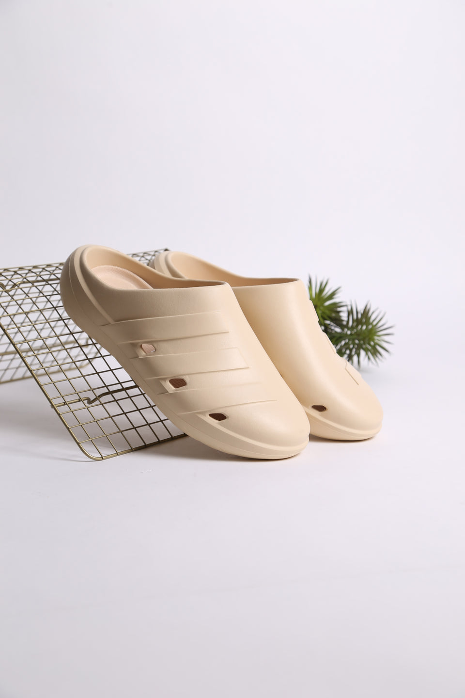 Adidas Adicane Clogs - Beige