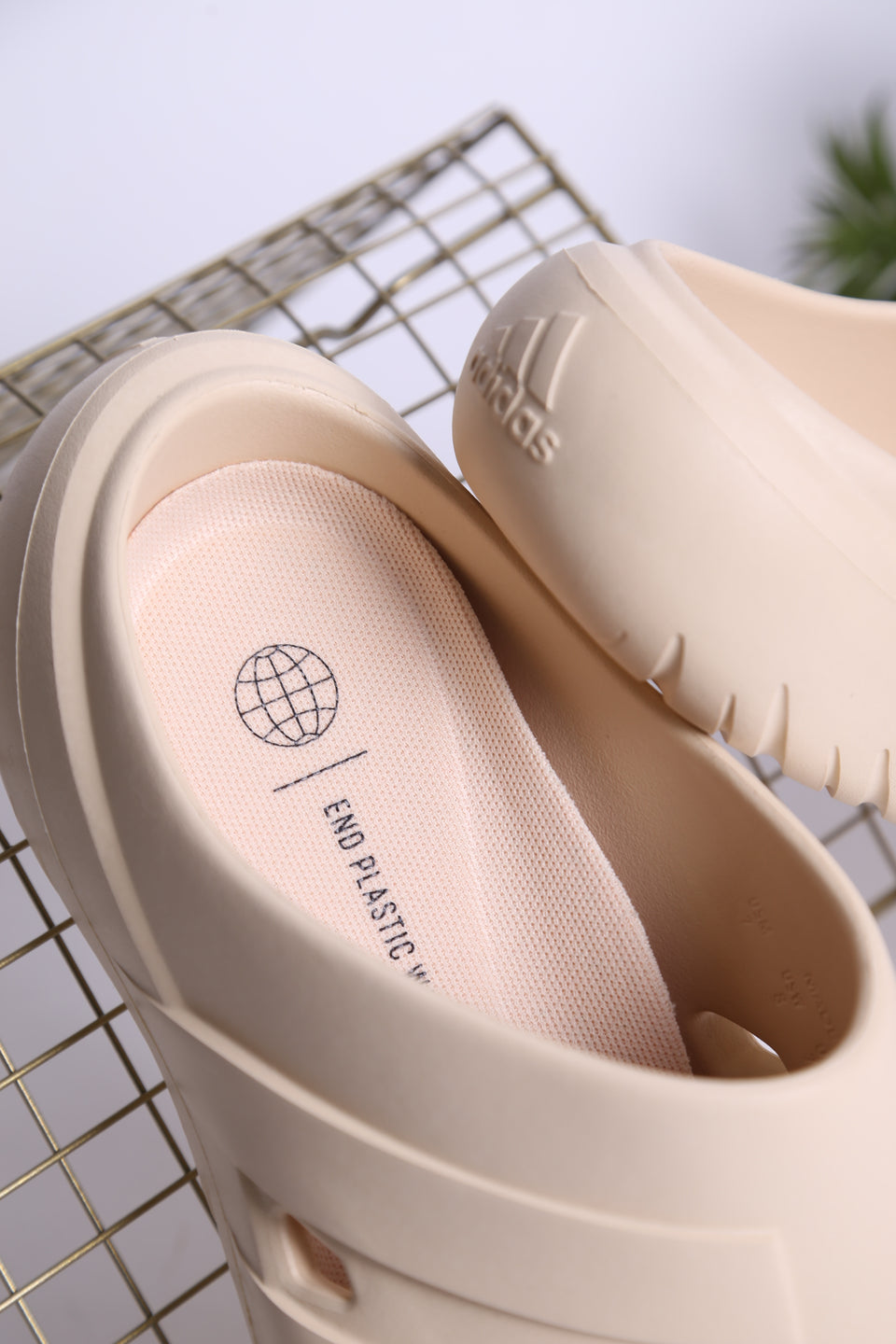 Adidas Adicane Clogs - Beige