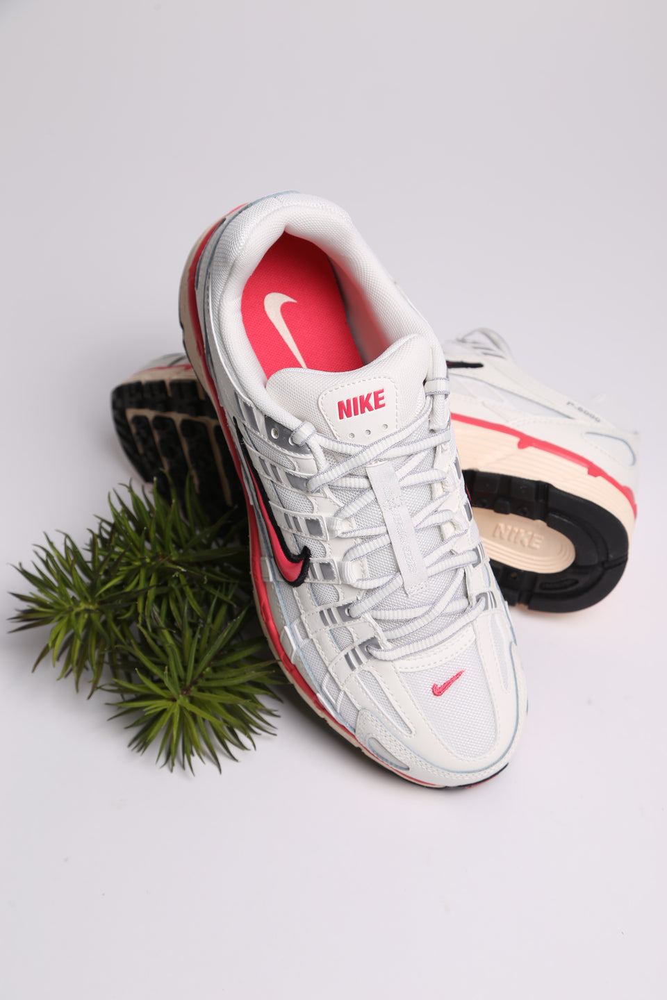 Nike P-6000 - Sail Aster Pink Black