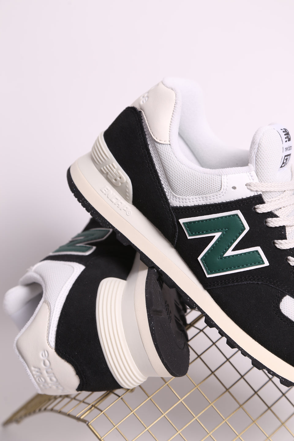 New Balance 574 - Black March Green