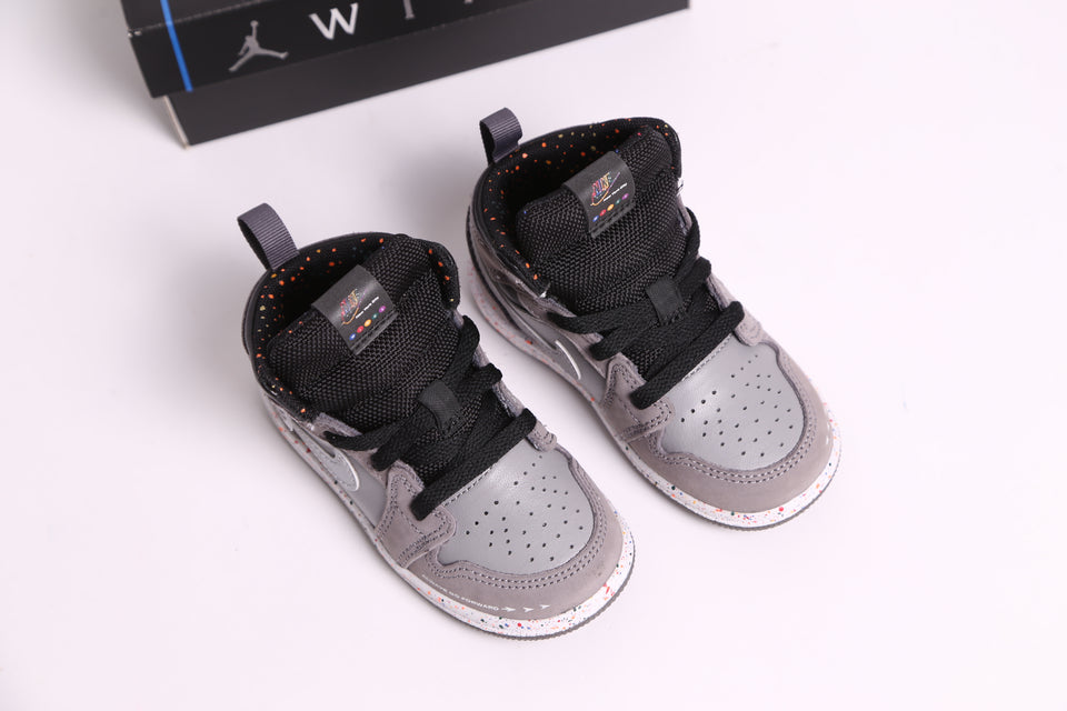 Air Jordan 1 Mid Wings TD (TODDLER) - Nyc Subway