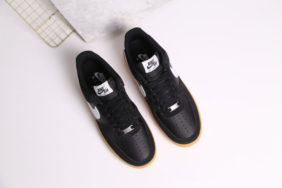 Nike Air Force 1 '07 LV8 - Black Suede Gum