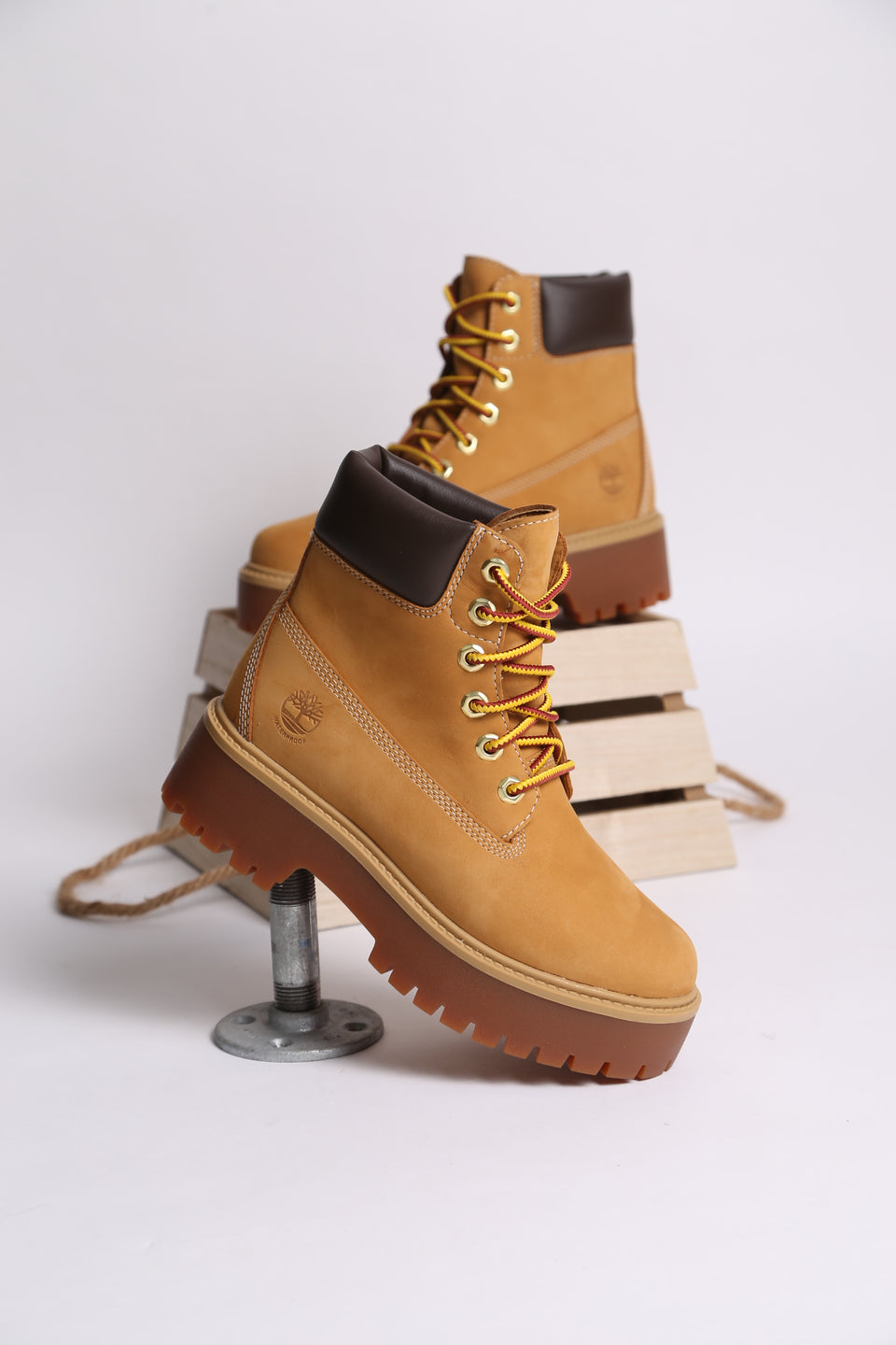 Timberland Stone Street 6in PRM WP Platform - Wheat