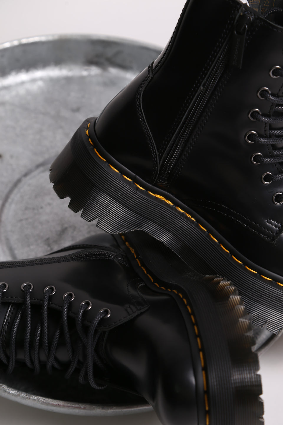 Dr.Martens Jadon Polished Smooth - Black