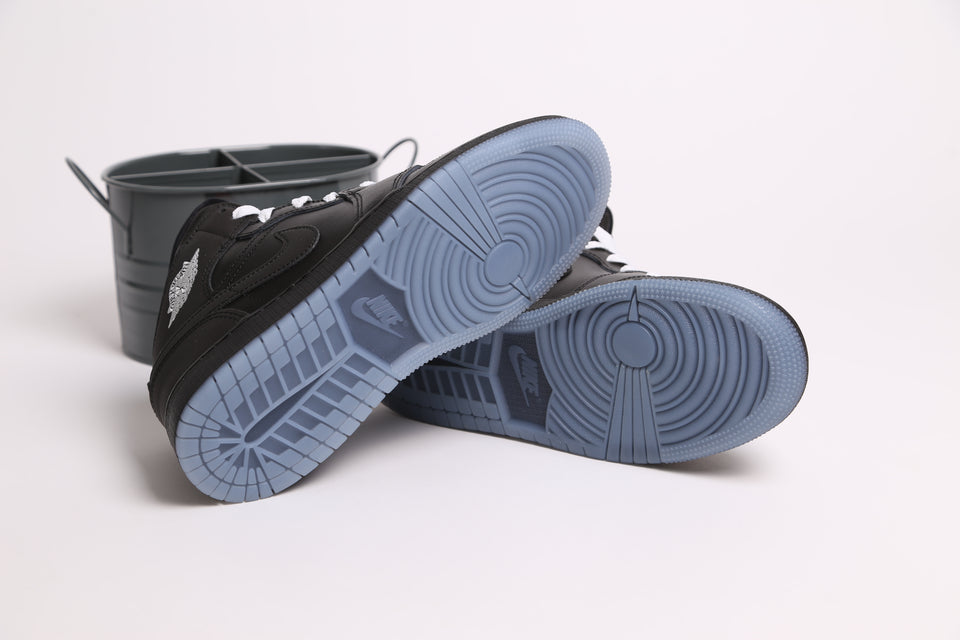 Air Jordan 1 Mid GS (YOUTH) - Metallic Reimagined