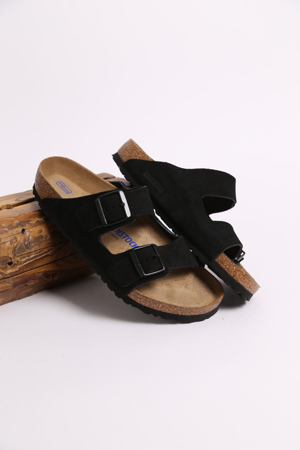 Birkenstock Arizona BS Soft Footbed Regular Fit - Black Suede