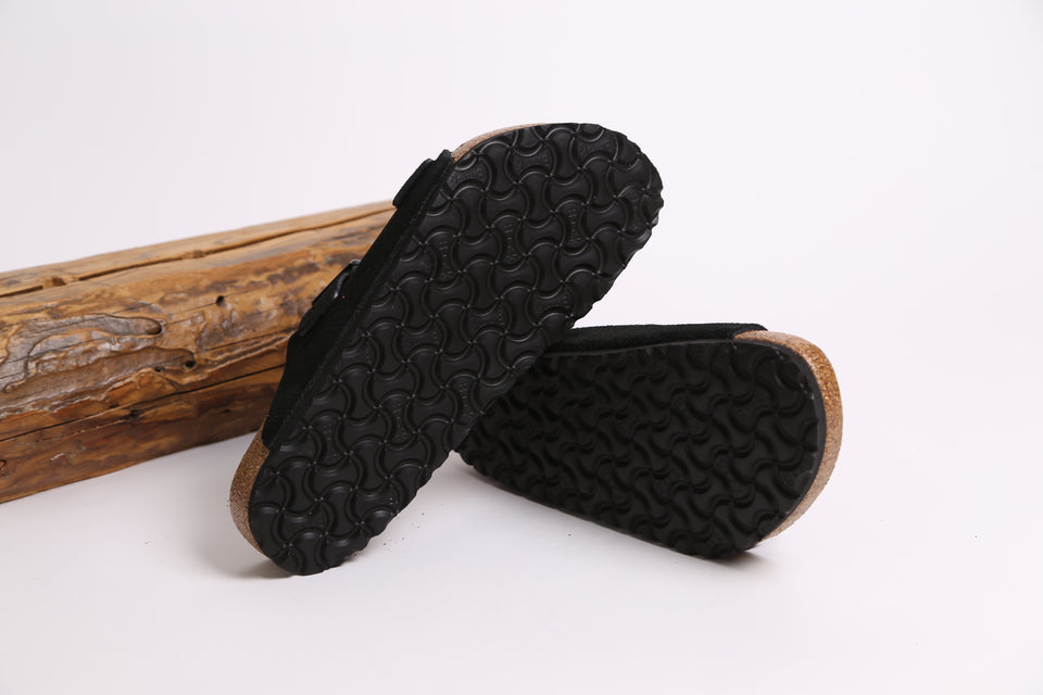 Birkenstock Arizona BS Soft Footbed Regular Fit - Black Suede