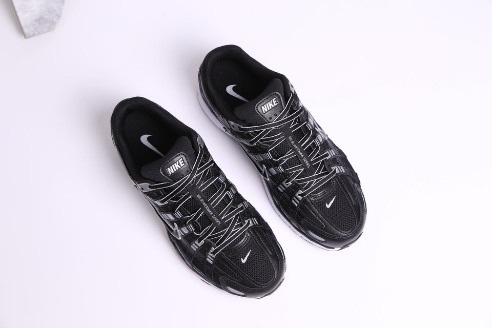 Nike P-6000 - Black White Metalic