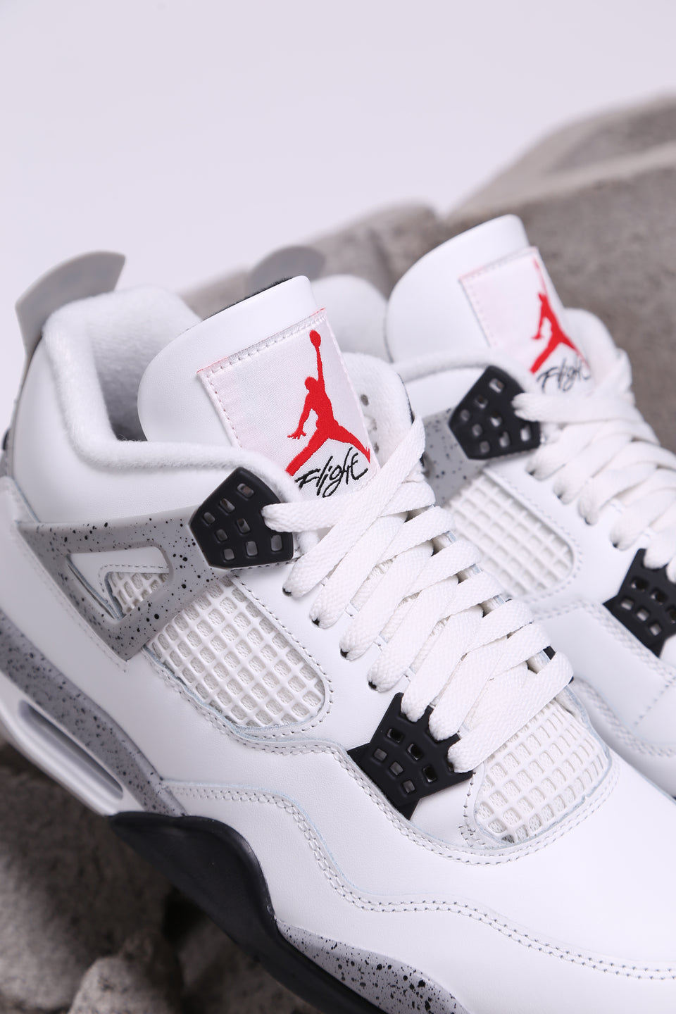 Air Jordan 4 Retro GS - White Cement