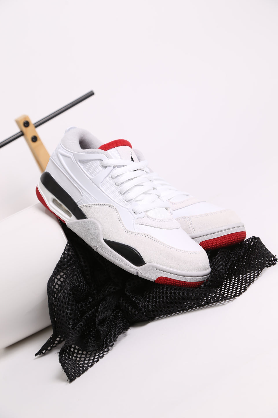 Air Jordan 4 Rm PRM - White Fire Red
