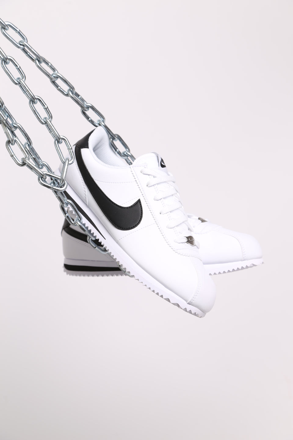 Nike Cortez GS - Blanc et noir