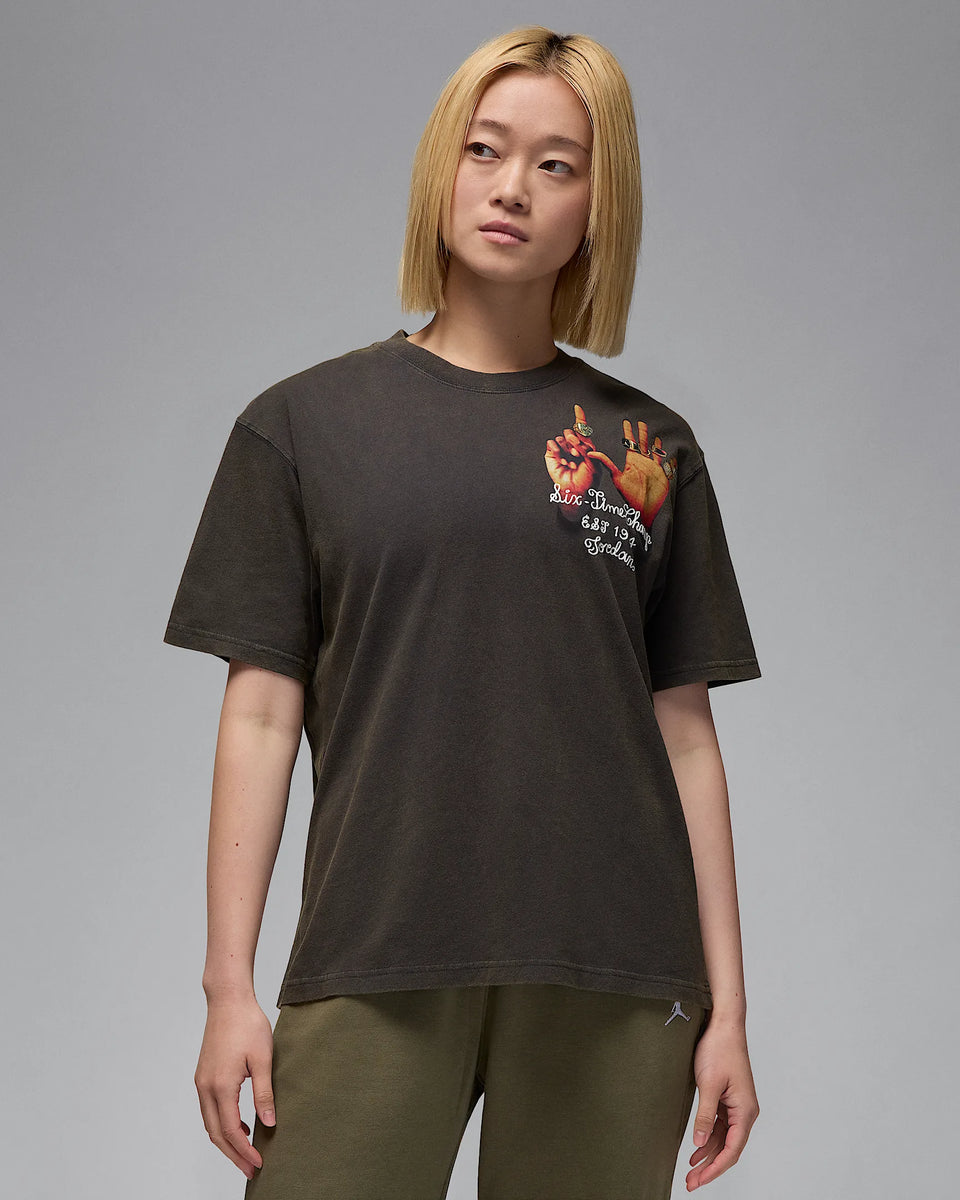 Jordan Graphic T-Shirt - Washed Black