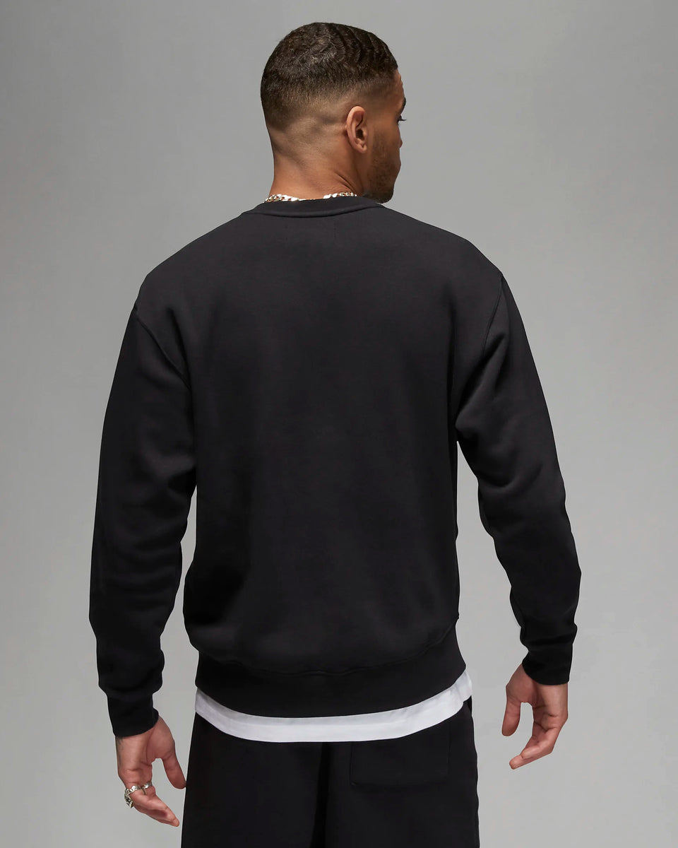 Jordan Brooklyn Fleece Crewneck - Black