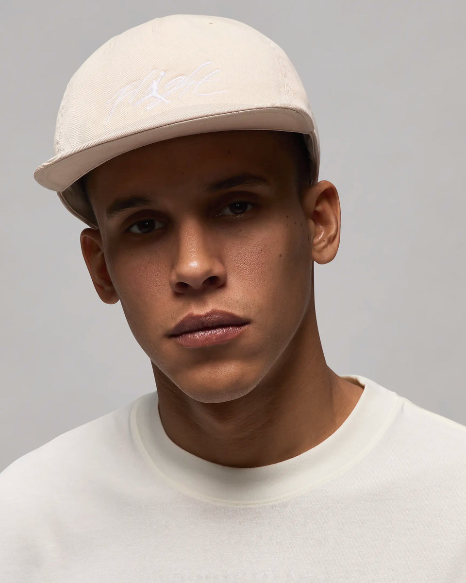 Jordan Flight Pro Unstructured 5-Panel Cap - Legend Brown White