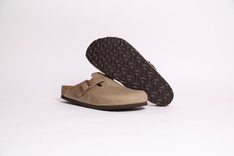 Birkenstock Boston BS Regular Fit - Tabacco