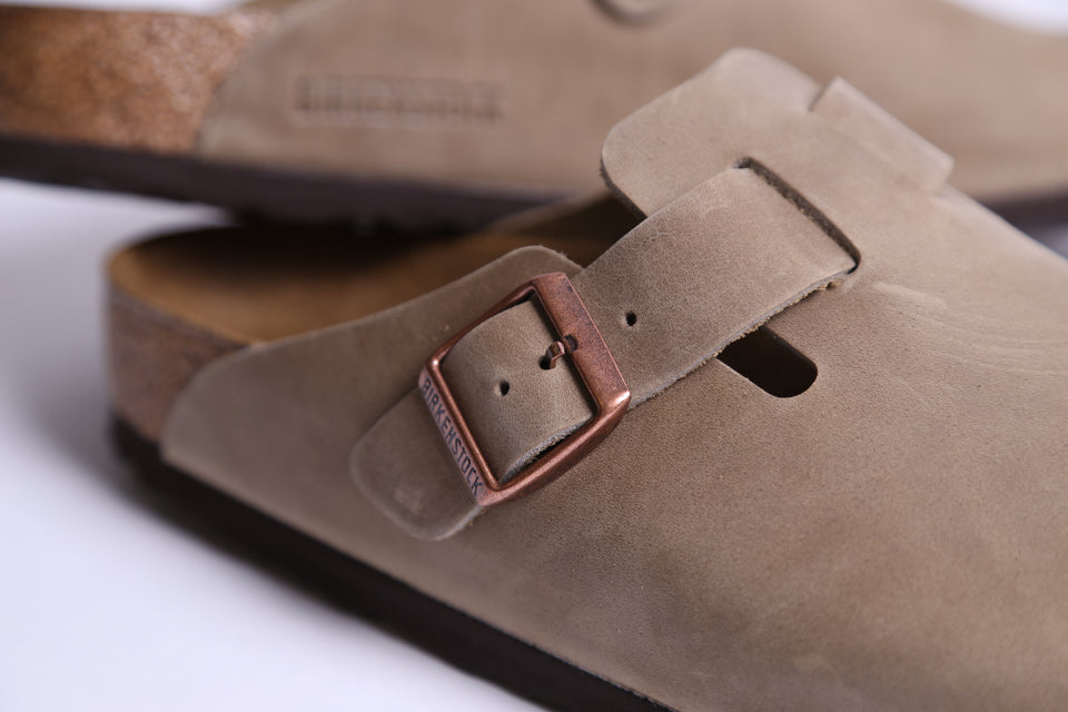 Birkenstock Boston BS Regular Fit - Tabacco