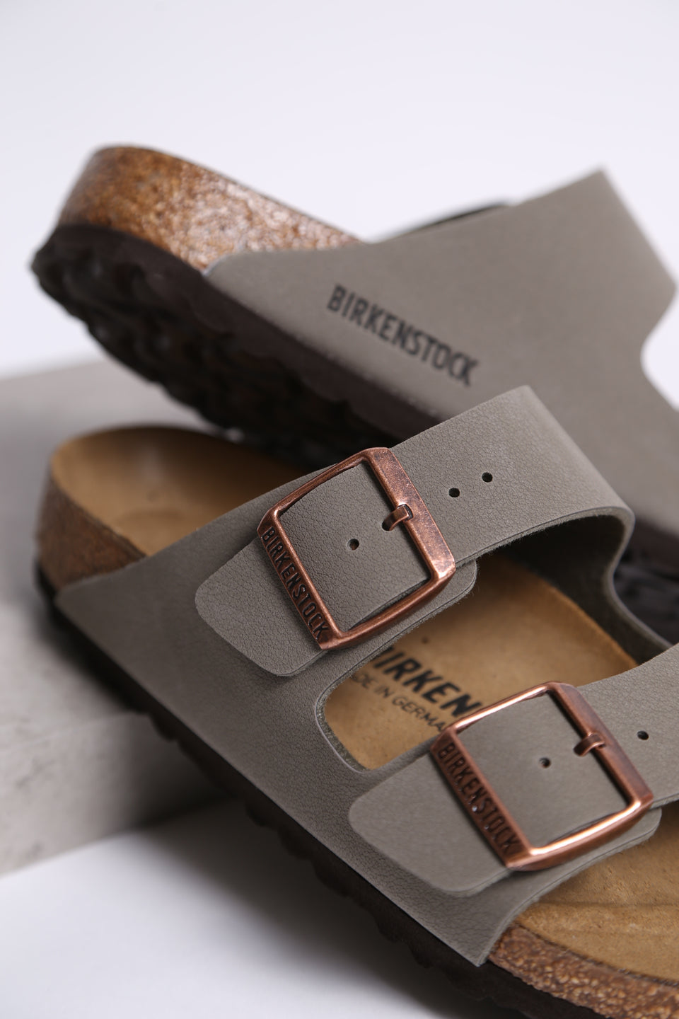 Birkenstock Arizona BS Narrow Fit - Stone