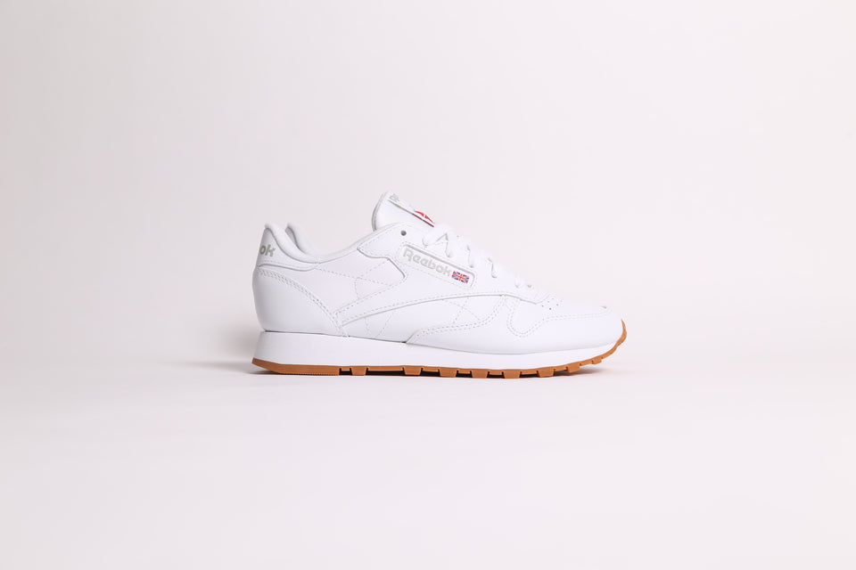 Reebok Classic Leather Femme - Blanc