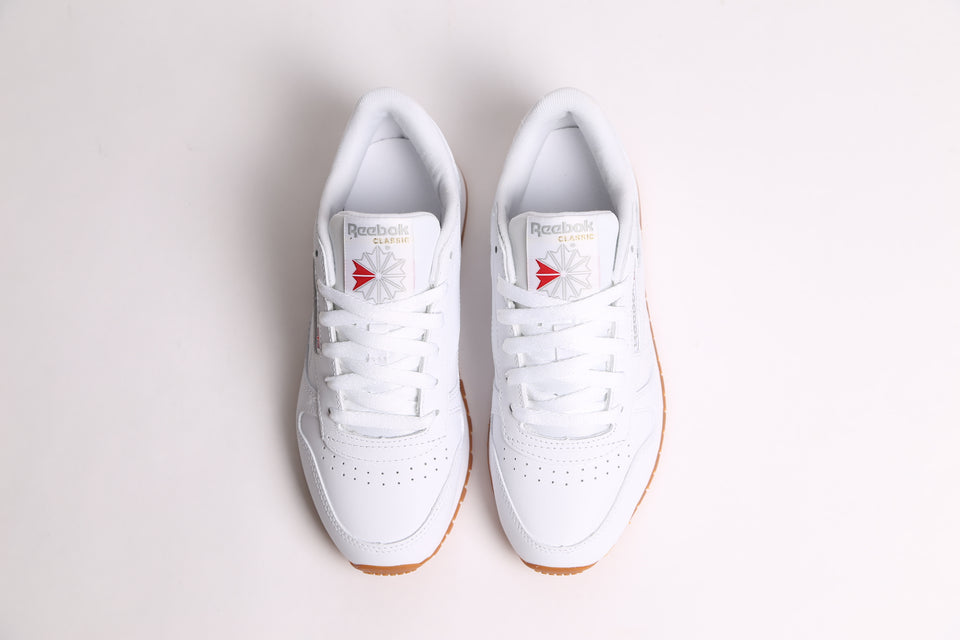 Reebok Classic Leather Femme - Blanc