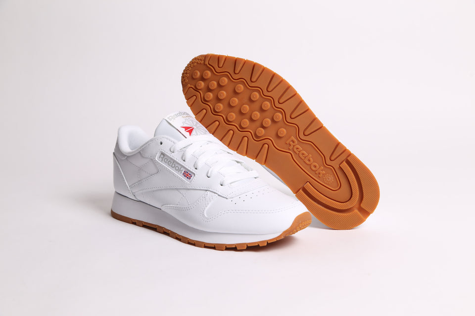 Reebok Classic Leather Femme - Blanc