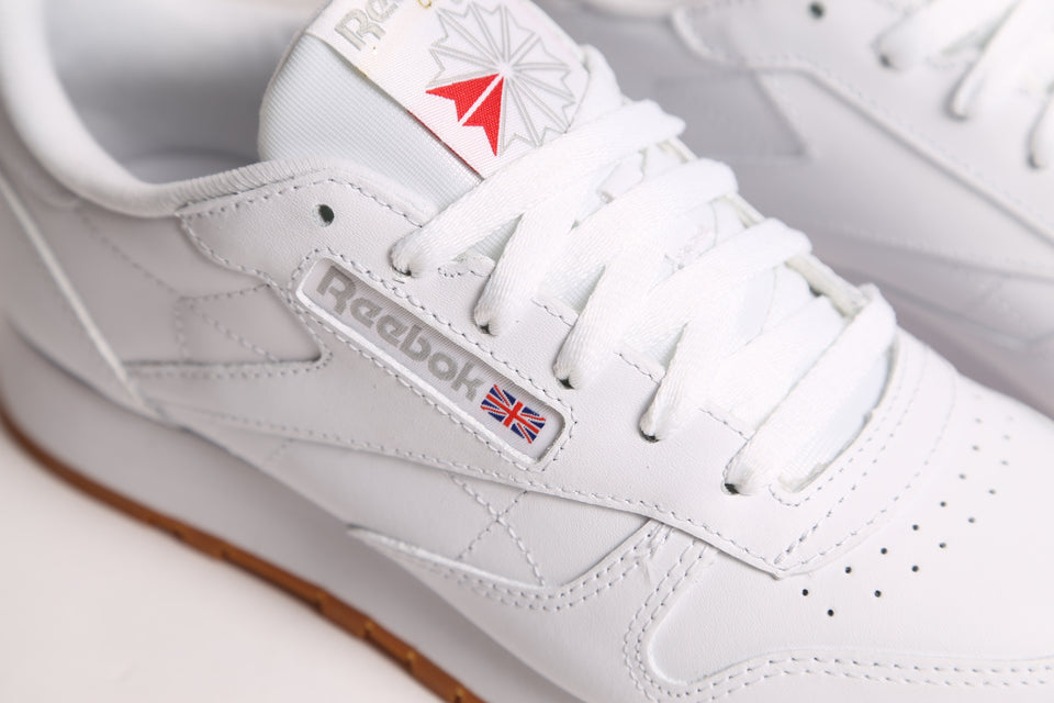 Reebok Classic Leather Femme - Blanc