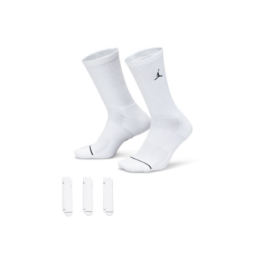 Jordan Everyday Socks - White